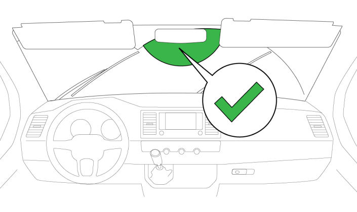 2pcs Vous Êtes Sur Le Signe De La Caméra, Petite Fenêtre De Voiture