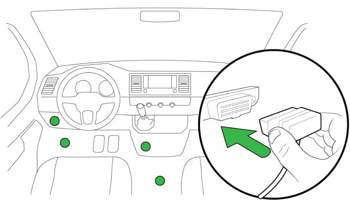 Guía de instalación: Cámara para auto con IA orientada a la carretera –  Ayuda del dispositivo